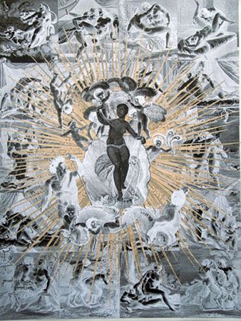 Godfried Donkor, “The Birth of Venus,” 2003.
